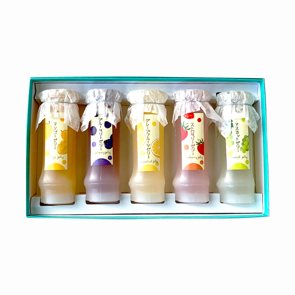フルーツゼリー　5本セット