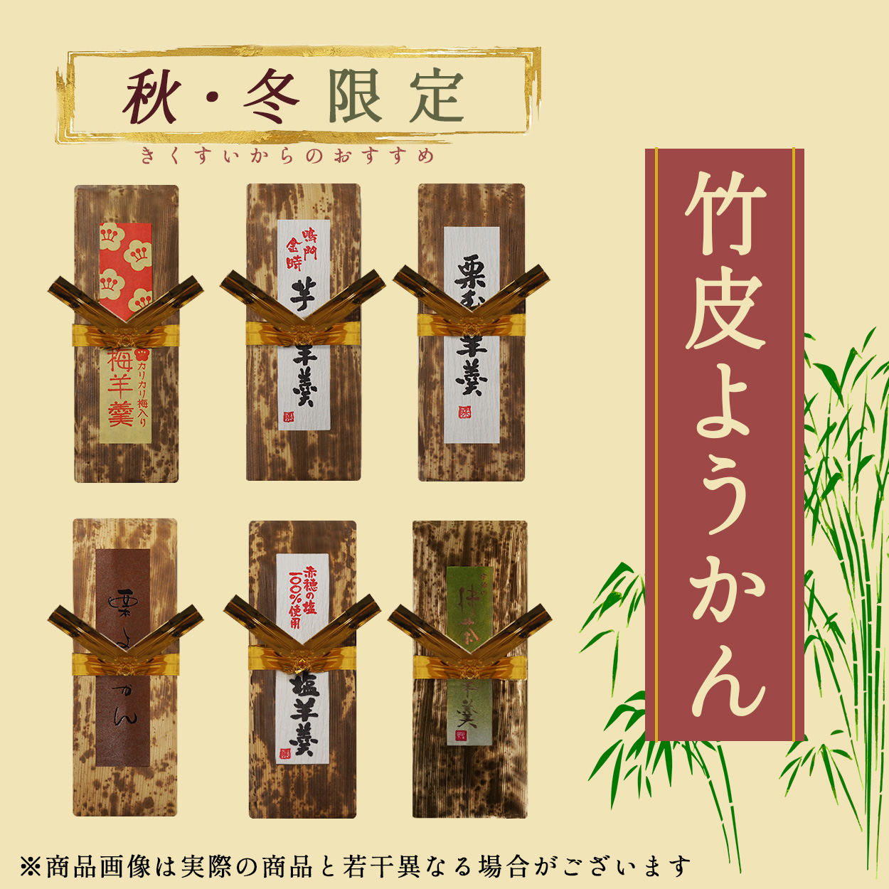 竹皮ようかん